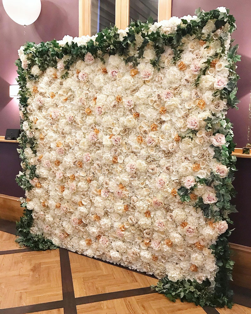 Flower Wall Made Simply Perfect